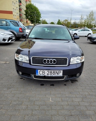 Audi A4 cena 10500 przebieg: 340000, rok produkcji 2003 z Bydgoszcz małe 67